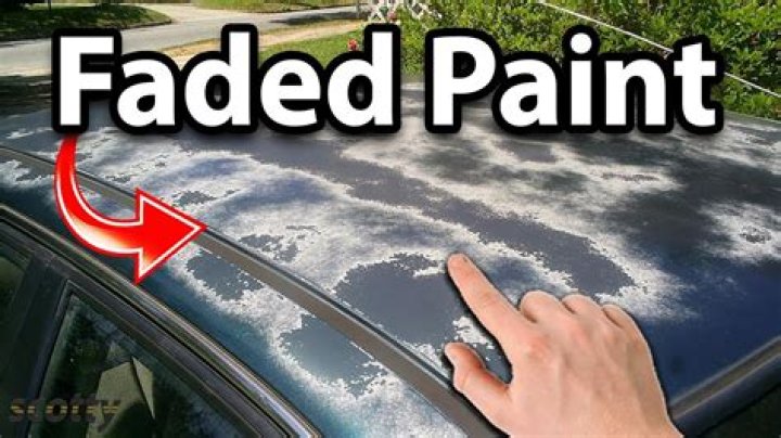 Can you buff out faded car paint?