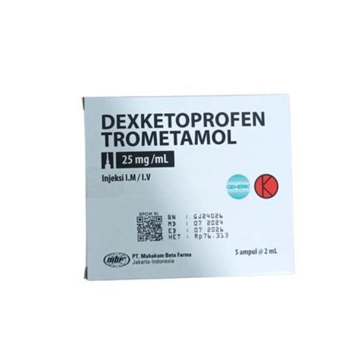 What is Dexketoprofen trometamol used for?