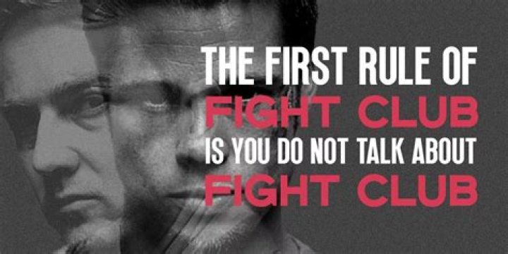 What is the Fight Club quote?