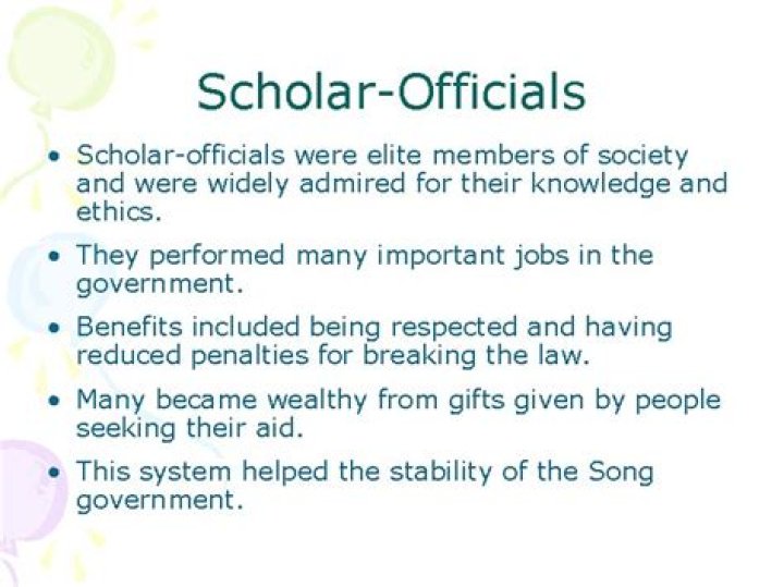 Who were scholar-officials?